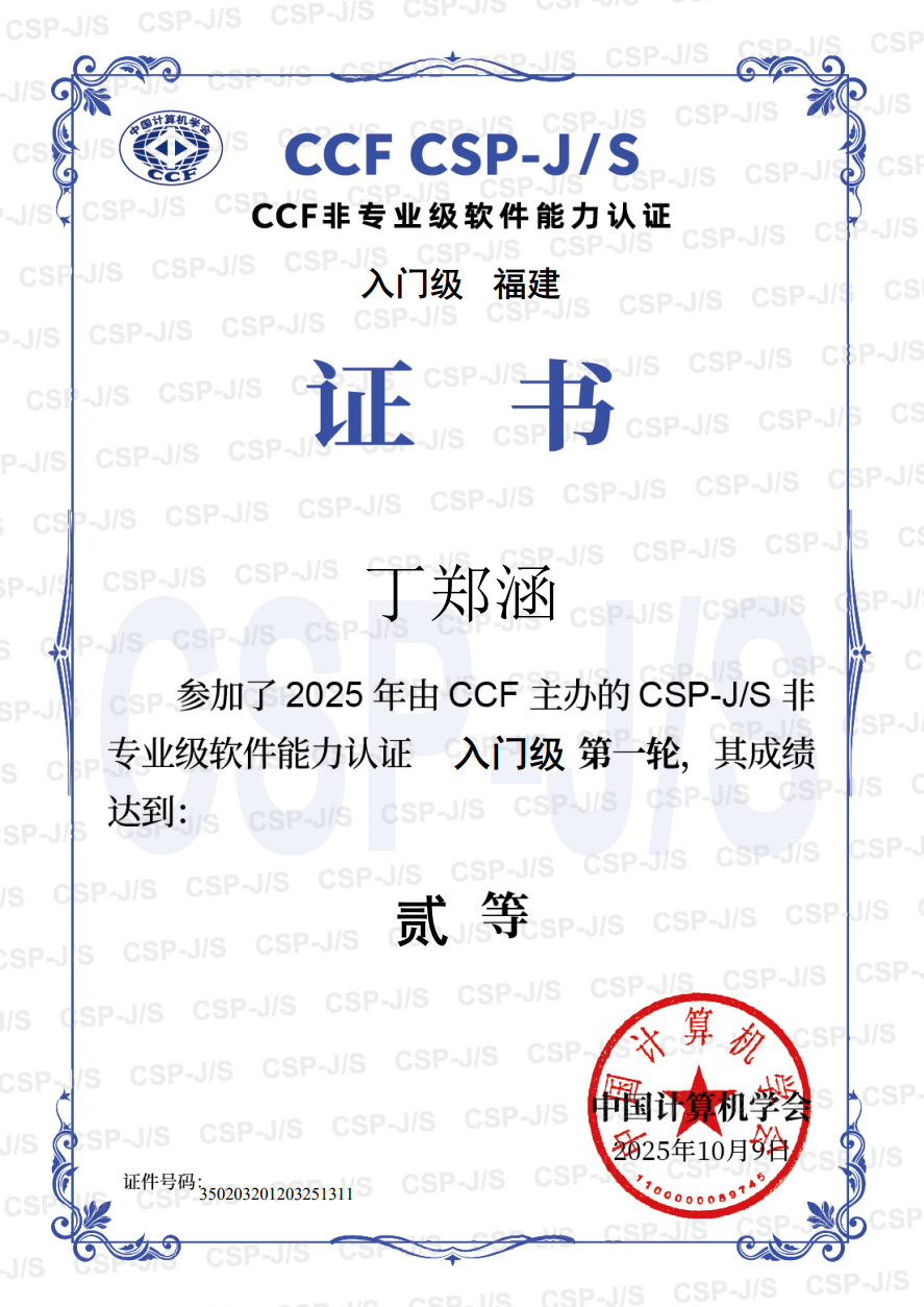 CSP专业能力认证